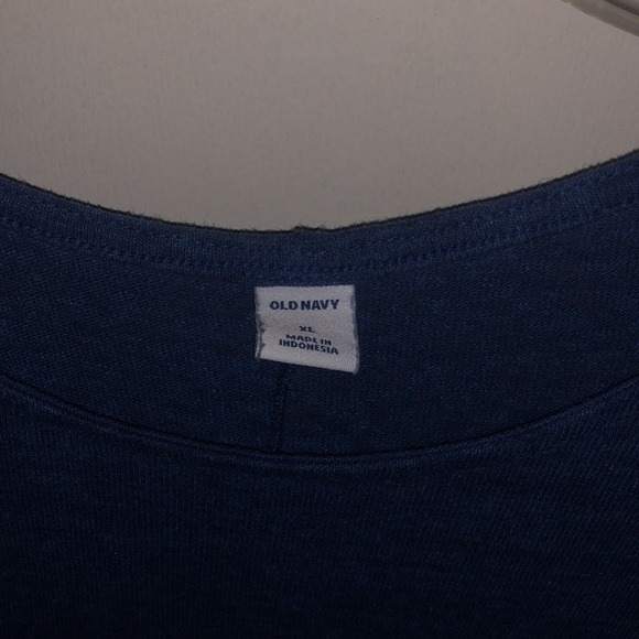Blue heather Old Navy t-shirt dress—Xlg - Picture 2 of 2